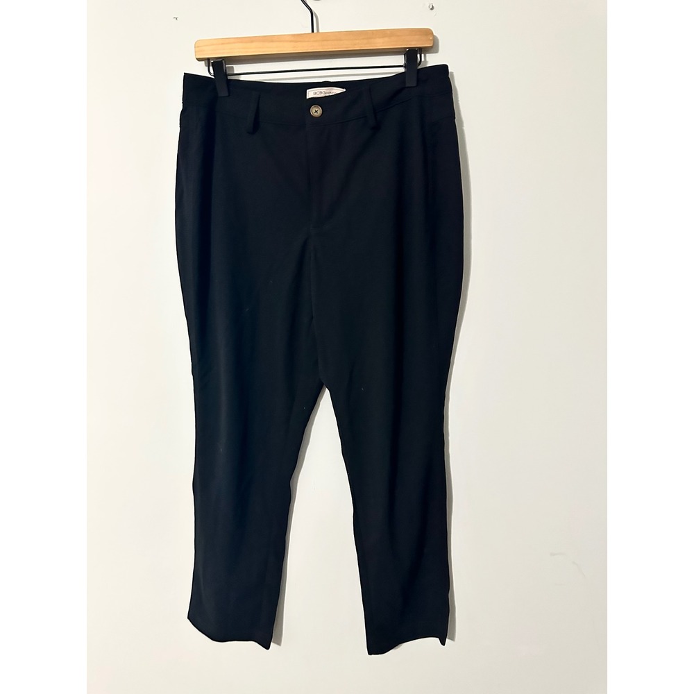 BCBGeneration Black Ankle Length‎ Trousers Pants Women's Size M